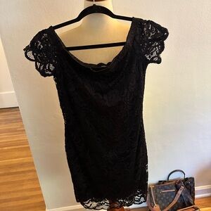 Black dress lase size Medium